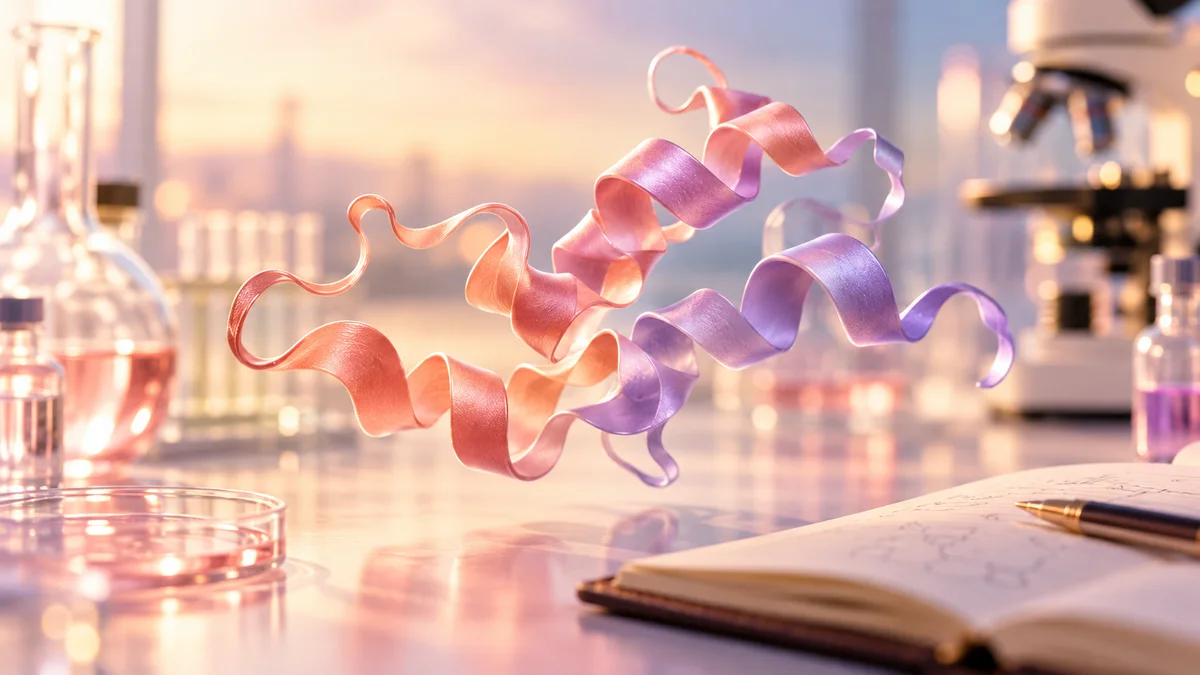 Conceptual laboratory research illustration
